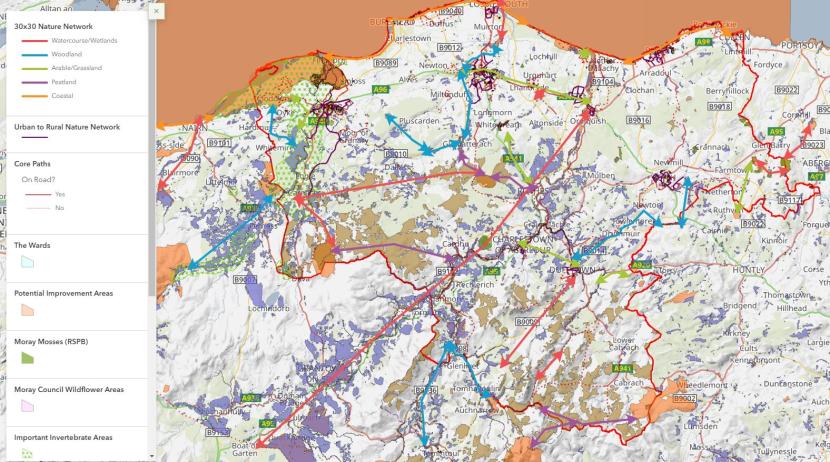 Nature Network Map